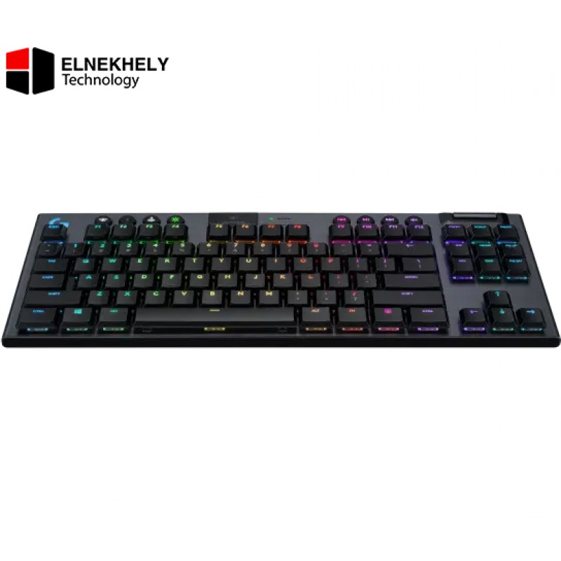Logitech G915 TKL LIGHTSPEED Wireless RGB Mechanical Gaming Keyboard – Tenkeyless, Low-Profile GL Switches, LIGHTSYNC RGB, Ultra-Thin Aluminum, Bluetooth & USB, Long Battery Life – PC & Mac