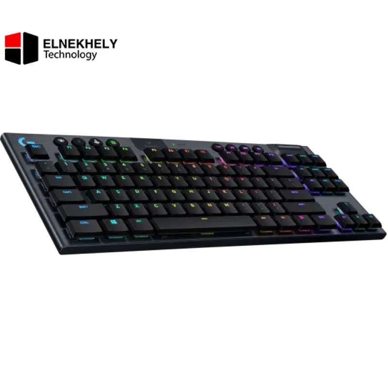 Logitech G915 TKL LIGHTSPEED Wireless RGB Mechanical Gaming Keyboard – Tenkeyless, Low-Profile GL Switches, LIGHTSYNC RGB, Ultra-Thin Aluminum, Bluetooth & USB, Long Battery Life – PC & Mac