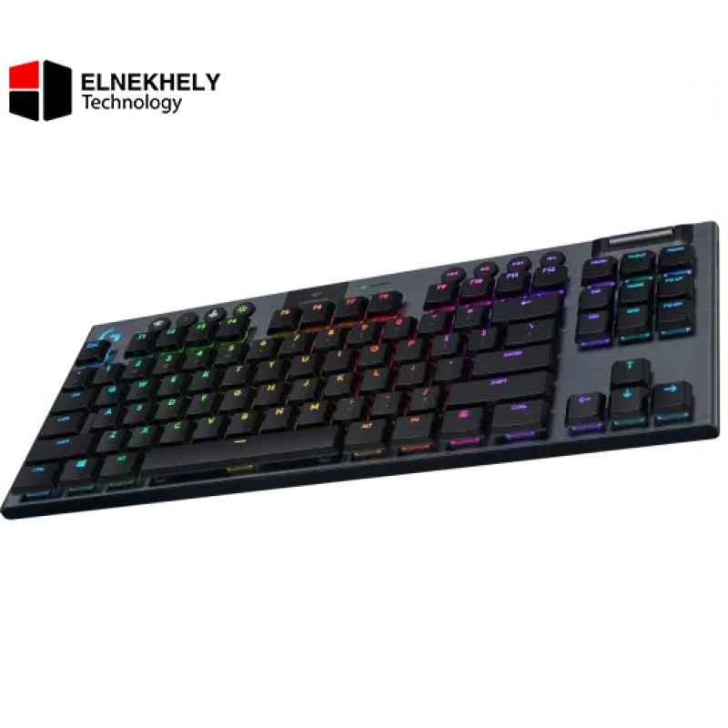 Logitech G915 TKL LIGHTSPEED Wireless RGB Mechanical Gaming Keyboard – Tenkeyless, Low-Profile GL Switches, LIGHTSYNC RGB, Ultra-Thin Aluminum, Bluetooth & USB, Long Battery Life – PC & Mac
