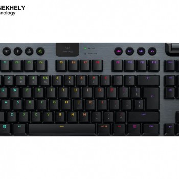 Logitech G915 TKL LIGHTSPEED Wireless RGB Mechanical Gaming Keyboard – Tenkeyless Low-Profile GL Switches, LIGHTSYNC RGB, Ultra-Thin Aluminum Design, Bluetooth & USB, Long Battery Life for PC & Mac