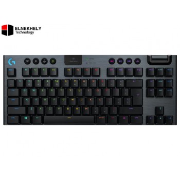 Logitech G915 TKL LIGHTSPEED Wireless RGB Mechanical Gaming Keyboard – Tenkeyless Low-Profile GL Switches, LIGHTSYNC RGB, Ultra-Thin Aluminum Design, Bluetooth & USB, Long Battery Life for PC & Mac