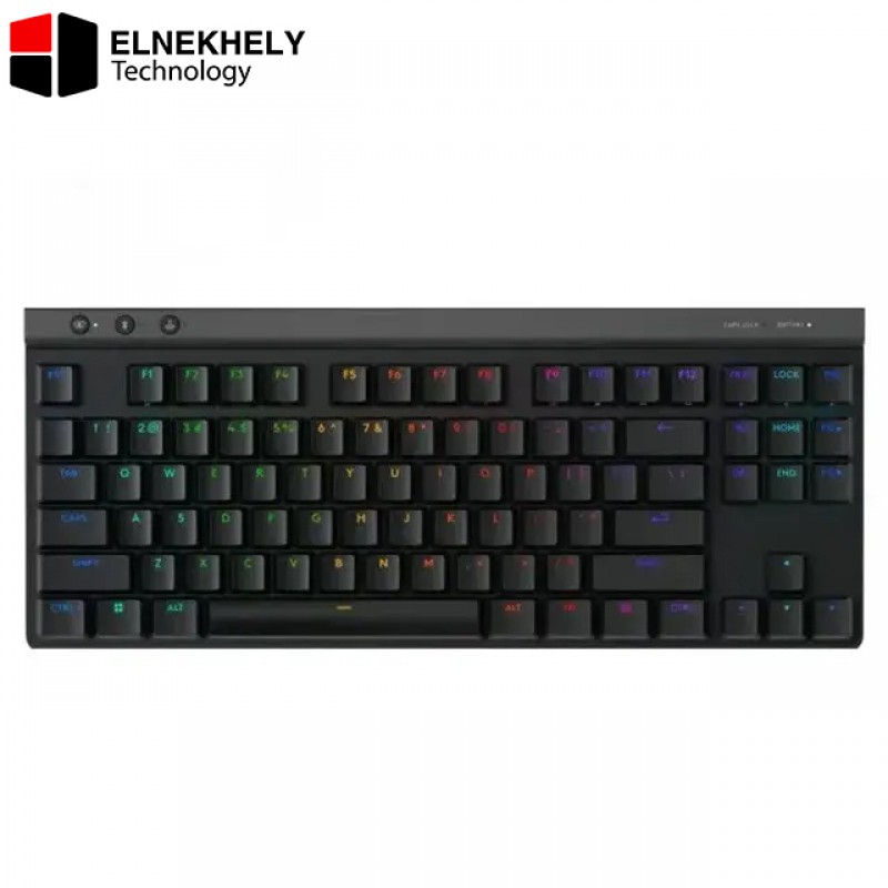 Logitech G515 Lightspeed TKL Wireless Gaming Keyboard - Tactile Switches, Low Profile, LIGHTSPEED & Bluetooth, RGB Backlit - Black