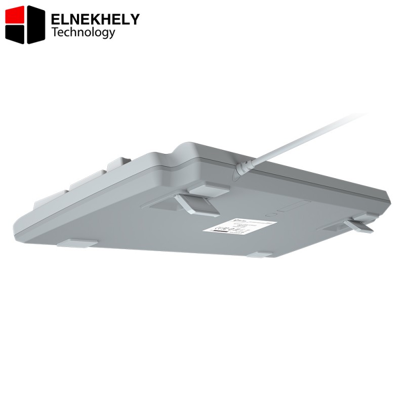 Meetion MT-MK600RD Mechanical Gaming Keyboard White, Full Anti-Ghosting 104 Keys, USB Wired, Windows & Mac Compatible