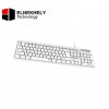 Meetion K300 Silent White Wired Keyboard