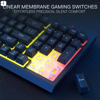 Redragon K515 PRO Shiva RGB Wireless Bluetooth Membrane Gaming Keyboard – Tri-Mode (Wired/2.4 GHz/Bluetooth), 98 Keys Redragon K515 PRO Shiva RGB Wireless Bluetooth Membrane Gaming Keyboard – Tri-Mode (Wired/2.4 GHz/Bluetooth), 98 Keys