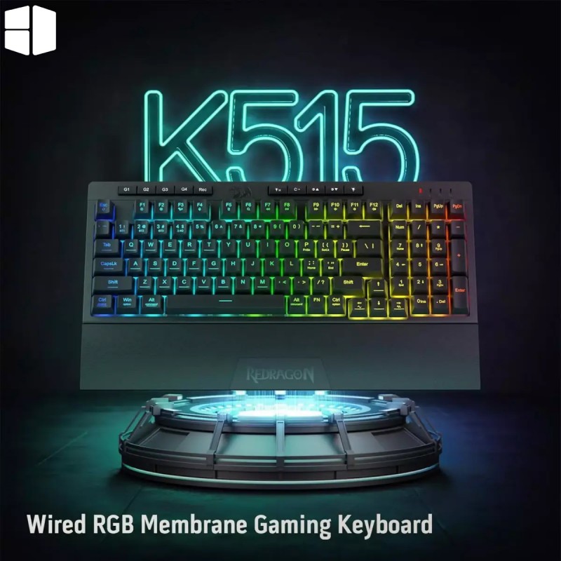 Redragon K515 PRO Shiva RGB Wireless Gaming Keyboard