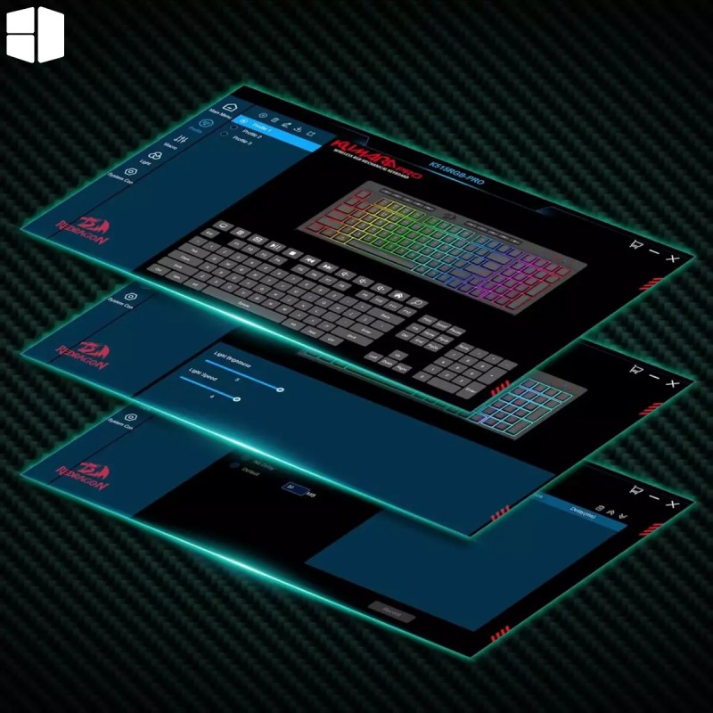Redragon K515 PRO Shiva RGB Wireless Gaming Keyboard