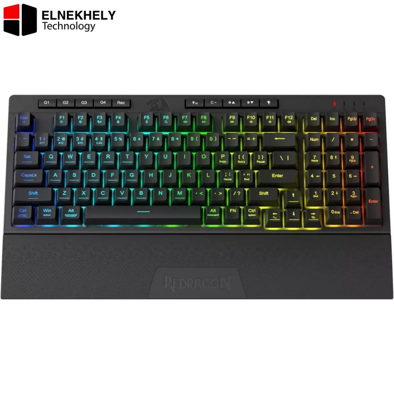 Redragon K515 PRO Shiva RGB Wireless Gaming Keyboard