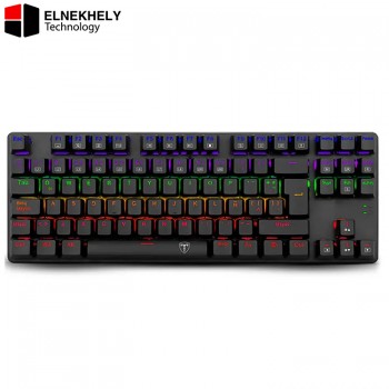 T-DAGGER TGK313 BORA Gaming Mechanical Keyboard - Rainbow LED Lighting (Red Switch)