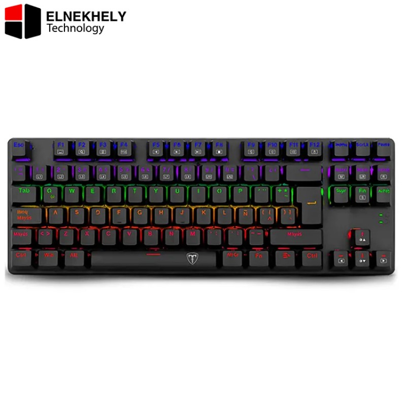 T-DAGGER TGK313 BORA Gaming Mechanical Keyboard - Rainbow LED Lighting (Red Switch) T-DAGGER TGK313 BORA Gaming Mechanical Keyboard - Rainbow LED Lighting (Red Switch)