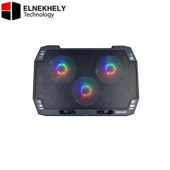 Redragon GCP511 Laptop Cooling Pad – 3x 120mm RGB Fans, Up to 17" Support, 2x USB Ports, Adjustable Stand Redragon GCP511 Laptop Cooling Pad – 3x 120mm RGB Fans, Up to 17" Support, 2x USB Ports, Adjustable Stand
