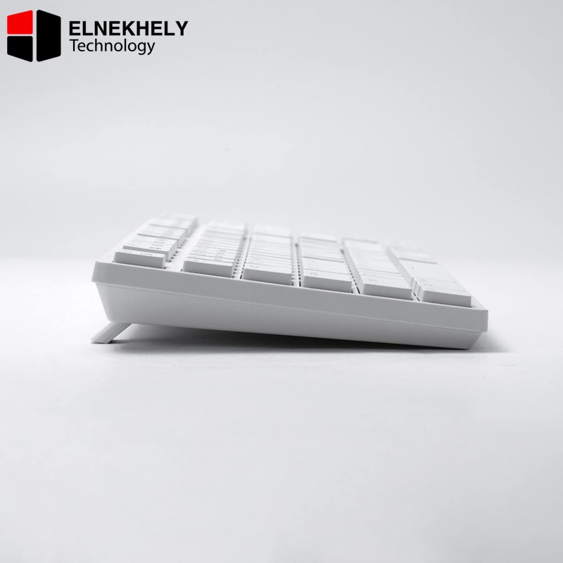 Redragon K539 Anubis Wireless RGB Mechanical Gaming Keyboard with Brown Switch - 2.4Ghz / Bluetooth 5.0 / Wired Type C | White Redragon K539 Anubis Wireless RGB Mechanical Gaming Keyboard with Brown Switch - 2.4Ghz / Bluetooth 5.0 / Wired Type C | White