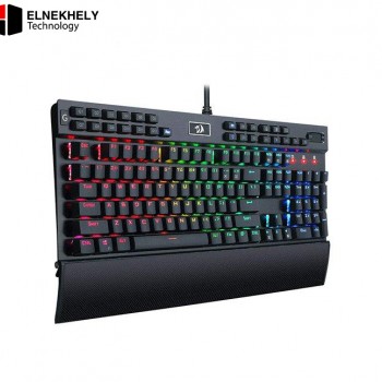 Redragon K550 Yama RGB Mechanical Gaming Keyboard – Tactical Purple Switches, Macro Keys, 131 Keys, Full Size, Black Redragon K550 Yama RGB Mechanical Gaming Keyboard – Tactical Purple Switches, Macro Keys, 131 Keys, Full Size, Black