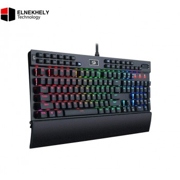 Redragon K550 Yama RGB Mechanical Gaming Keyboard – Tactical Purple Switches, Macro Keys, 131 Keys, Full Size, Black Redragon K550 Yama RGB Mechanical Gaming Keyboard – Tactical Purple Switches, Macro Keys, 131 Keys, Full Size, Black