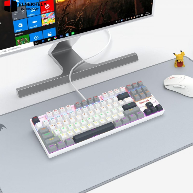 Redragon K552 WGL-R Kumara TKL Mechanical Gaming Keyboard Redragon K552 WGL-R Kumara TKL Mechanical Gaming Keyboard