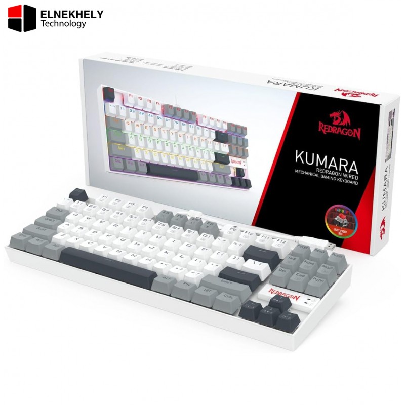 Redragon K552 WGL-R Kumara TKL Mechanical Gaming Keyboard Redragon K552 WGL-R Kumara TKL Mechanical Gaming Keyboard