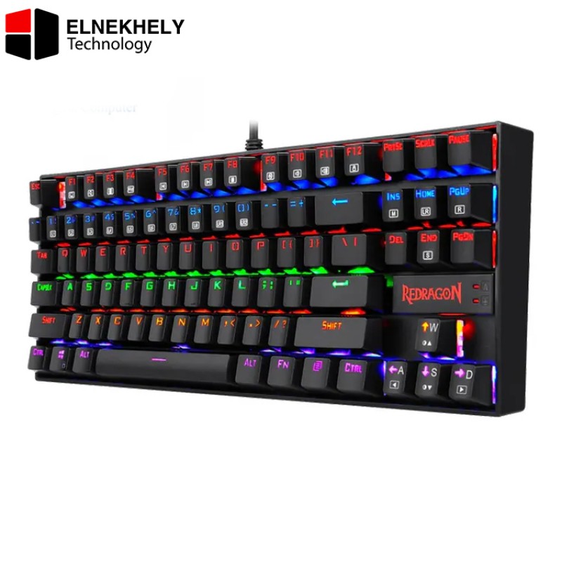 Redragon K552 KUMARA Red Switch RAINBOW LED Mechanical Gaming Keyboard Redragon K552 KUMARA Red Switch RAINBOW LED Mechanical Gaming Keyboard