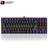Redragon K552E Kumara Elite Mechanical Keyboard – Blue Switch, Compact Tenkeyless Design, Rainbow Backlit, Durable Metal Frame, Anti-Ghosting Gaming Keyboard