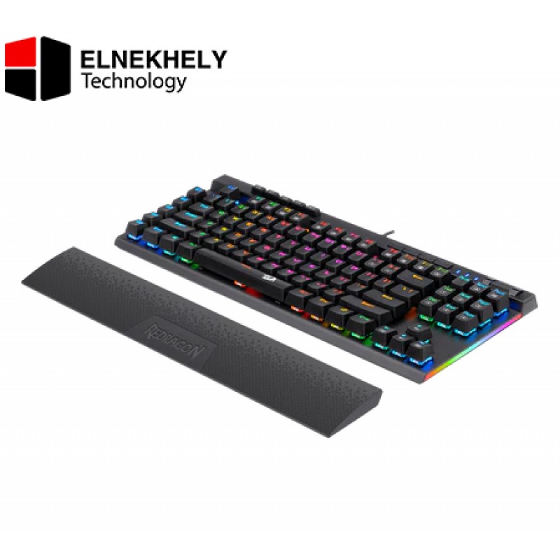 Redragon K587 Magic-Wand 87 Keys Compact RGB Mechanical Gaming Keyboard Type-C Keyboard Detachable Wrist Rest – Blue Switches Redragon K587 Magic-Wand 87 Keys Compact RGB Mechanical Gaming Keyboard Type-C Keyboard Detachable Wrist Rest – Blue Switches