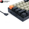 Redragon K606 LAKSHMI White LED 60% Gaming Mechanical Keyboard – (Red Switches) —K606-OG&GY&BK Redragon K606 LAKSHMI White LED 60% Gaming Mechanical Keyboard – (Red Switches) —K606-OG&GY&BK