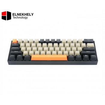 Redragon K606 LAKSHMI White LED 60% Gaming Mechanical Keyboard – (Red Switches) —K606-OG&GY&BK