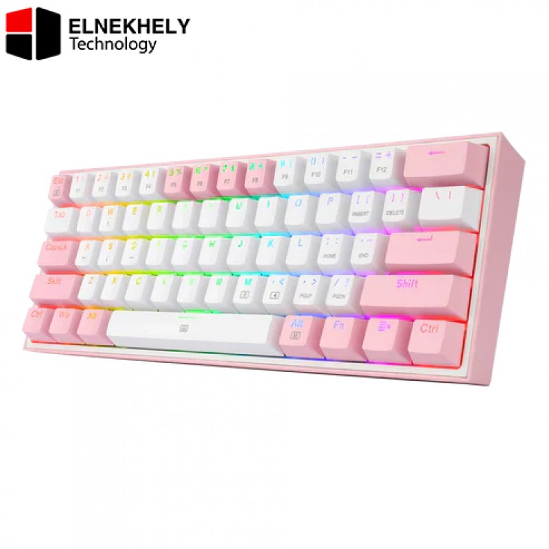 Redragon K617 FIZZ 60% RGB Mechanical Gaming Keyboard Redragon K617 FIZZ 60% RGB Mechanical Gaming Keyboard