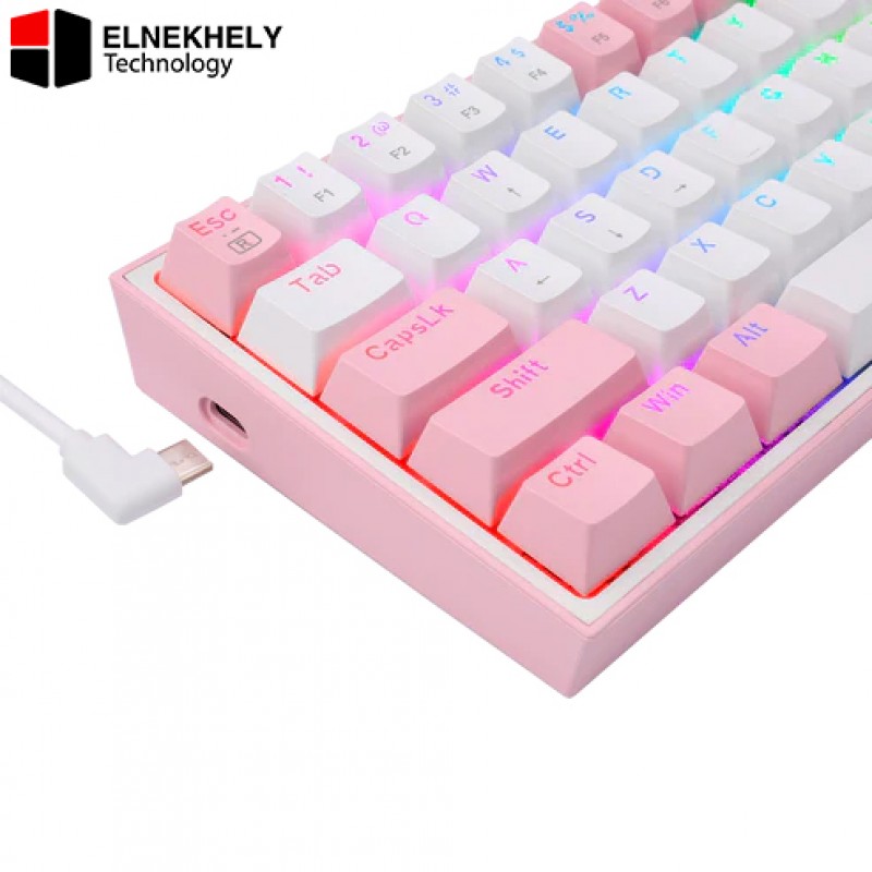 Redragon K617 FIZZ 60% RGB Mechanical Gaming Keyboard Redragon K617 FIZZ 60% RGB Mechanical Gaming Keyboard