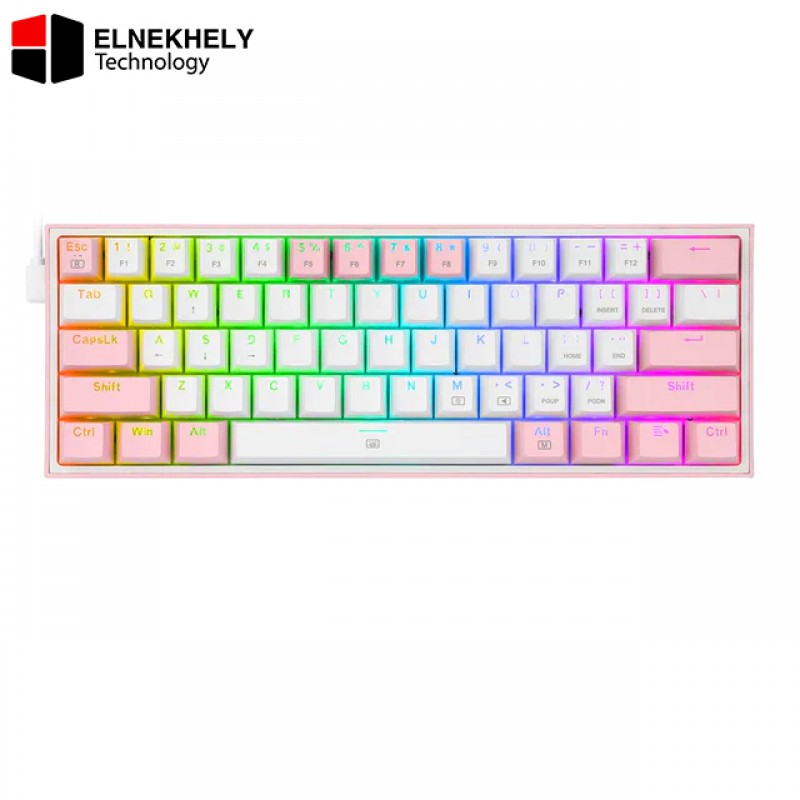 Redragon K617 FIZZ 60% RGB Mechanical Gaming Keyboard Redragon K617 FIZZ 60% RGB Mechanical Gaming Keyboard
