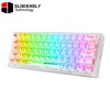 Redragon Fizz K617 Custom Crystal Swtich RGB Transparent White Wired Mechanical Gaming Keyboard Redragon Fizz K617 Custom Crystal Swtich RGB Transparent White Wired Mechanical Gaming Keyboard