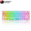 Redragon Fizz K617 Custom Crystal Swtich RGB Transparent White Wired Mechanical Gaming Keyboard Redragon Fizz K617 Custom Crystal Swtich RGB Transparent White Wired Mechanical Gaming Keyboard