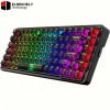 Redragon K649 ELF PRO 2.4GHz Bluetooth & Wired Tri-Mode Wireless Mechanical Keyboard (Upgraded Gasket / Custom Transparent Keys) - Black Redragon K649 ELF PRO 2.4GHz Bluetooth & Wired Tri-Mode Wireless Mechanical Keyboard (Upgraded Gasket / Custom Transparent Keys) - Black