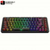 Redragon K649 ELF PRO 2.4GHz Bluetooth & Wired Tri-Mode Wireless Mechanical Keyboard (Upgraded Gasket / Custom Transparent Keys) - Black Redragon K649 ELF PRO 2.4GHz Bluetooth & Wired Tri-Mode Wireless Mechanical Keyboard (Upgraded Gasket / Custom Transparent Keys) - Black