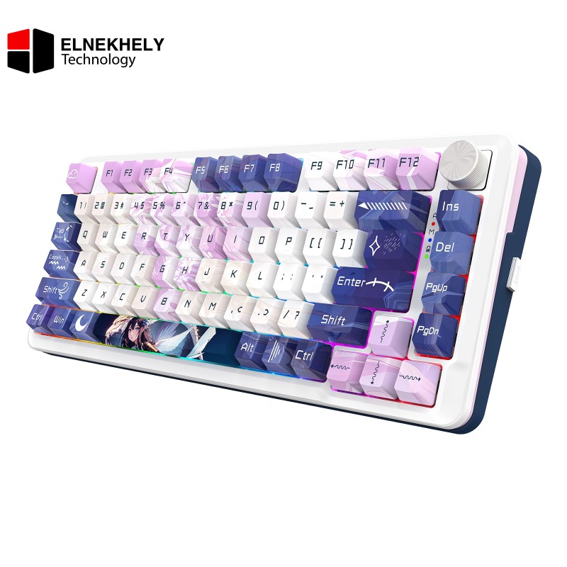 Redragon Cyrus K681ACG-RGB-PRO, Wired, Wireless 2.4GHz, Bluetooth Multicolor Redragon Cyrus K681ACG-RGB-PRO, Wired, Wireless 2.4GHz, Bluetooth Multicolor