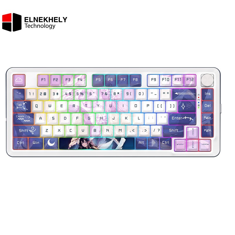 Redragon Cyrus K681ACG-RGB-PRO, Wired, Wireless 2.4GHz, Bluetooth Multicolor Redragon Cyrus K681ACG-RGB-PRO, Wired, Wireless 2.4GHz, Bluetooth Multicolor