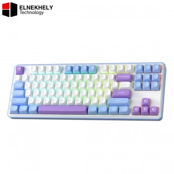 Redragon K707 STAR BLADE PRO 80% 3-Modes Wireless Gasket RGB Gaming Keyboard, Linear Switch