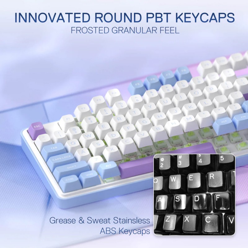 Redragon K707 STAR BLADE PRO 80% 3-Modes Wireless Gasket RGB Gaming Keyboard, Linear Switch Redragon K707 STAR BLADE PRO 80% 3-Modes Wireless Gasket RGB Gaming Keyboard, Linear Switch