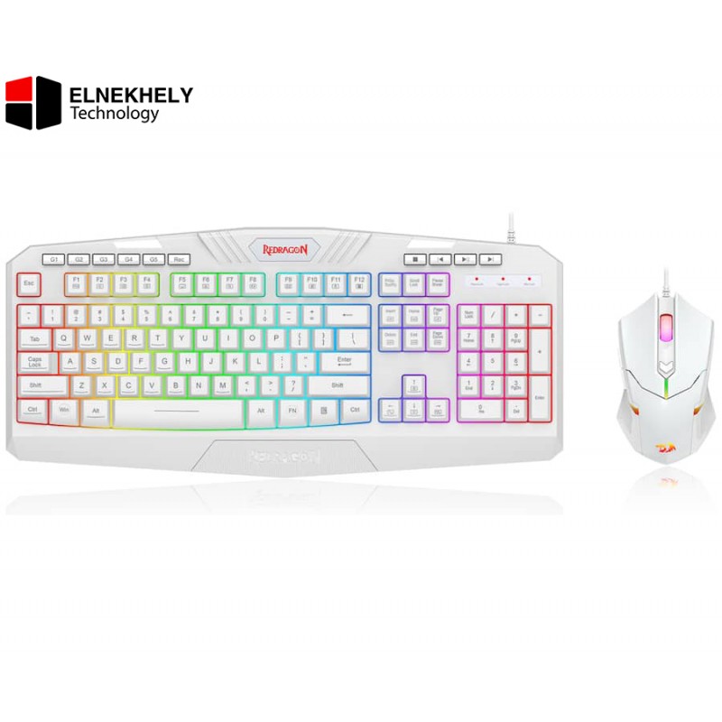 Redragon S101W RGB Gaming Keyboard and Mouse Combo Redragon S101W RGB Gaming Keyboard and Mouse Combo