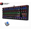Redragon Kumara K552 Wired Mechanical Gaming Keyboard – Blue Switches, Rainbow LED Backlight