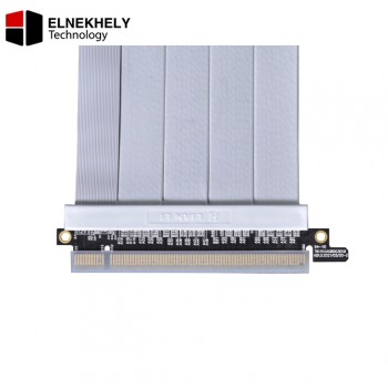 Lian Li PW-PCI-4-60W 600mm PCIe 4.0 x16 ultra-flexible riser cable with EMI shielding 16GT s speed and O11D EVO Upright GPU Bracket compatibility.