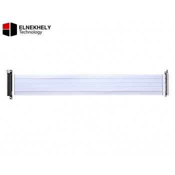 Lian Li PW-PCI-4-60W 600mm PCIe 4.0 x16 ultra-flexible riser cable with EMI shielding 16GT s speed and O11D EVO Upright GPU Bracket compatibility.