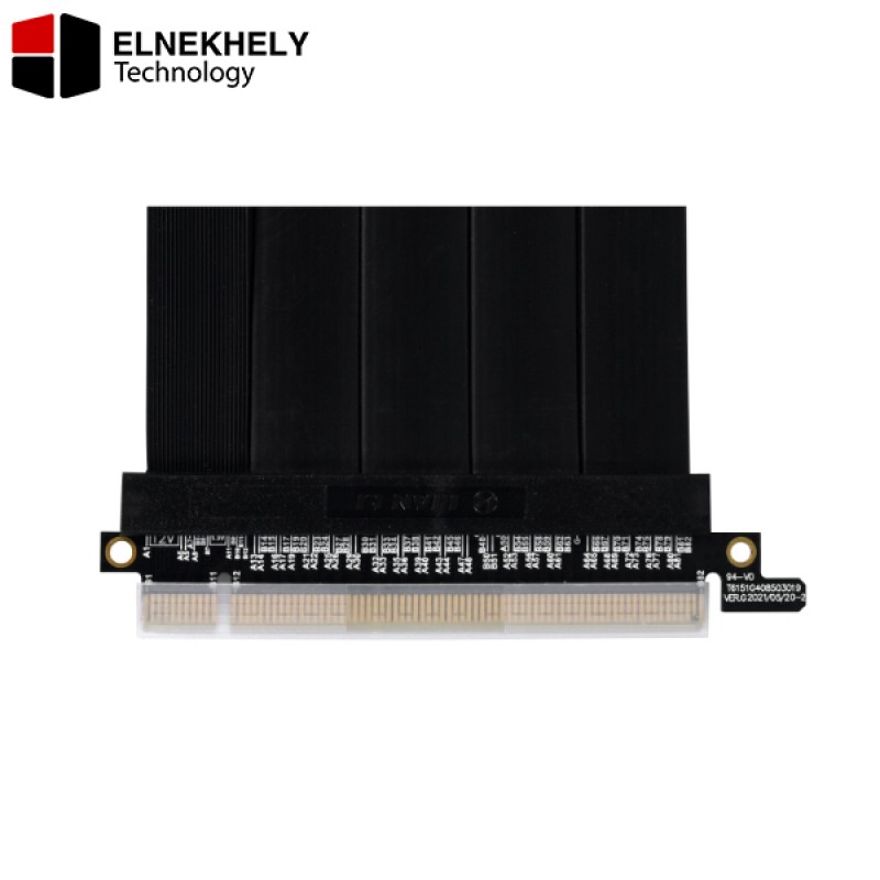 Lian Li PW-PCI-4-60X 600mm PCIe 4.0 x16 ultra-flexible riser cable with EMI shielding 16GT s speed and O11D EVO Upright GPU Bracket compatibility. Lian Li PW-PCI-4-60X 600mm PCIe 4.0 x16 ultra-flexible riser cable with EMI shielding 16GT s speed and O11D EVO Upright GPU Bracket compatibility.