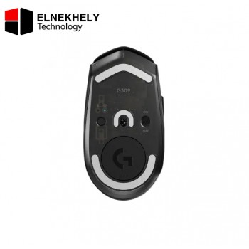 Logitech G309 Lightspeed Wireless, Bluetooth Gaming Mouse Hero 25K Sensor 86g (Black)