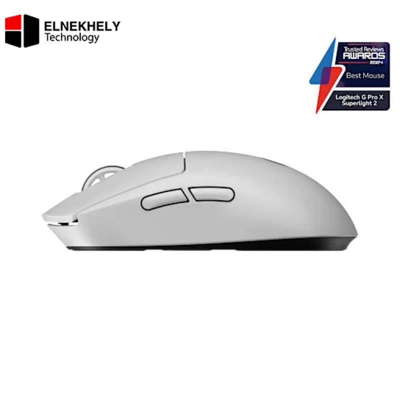 Logitech PRO X SUPERLIGHT 2 LIGHTSPEED Wireless Gaming Mouse – Ultra Lightweight 60g, HERO 2 Sensor, Hybrid Switches, White