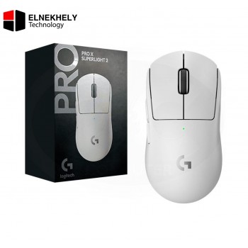 Logitech PRO X SUPERLIGHT 2 LIGHTSPEED Wireless Gaming Mouse – Ultra Lightweight 60g, HERO 2 Sensor, Hybrid Switches, White