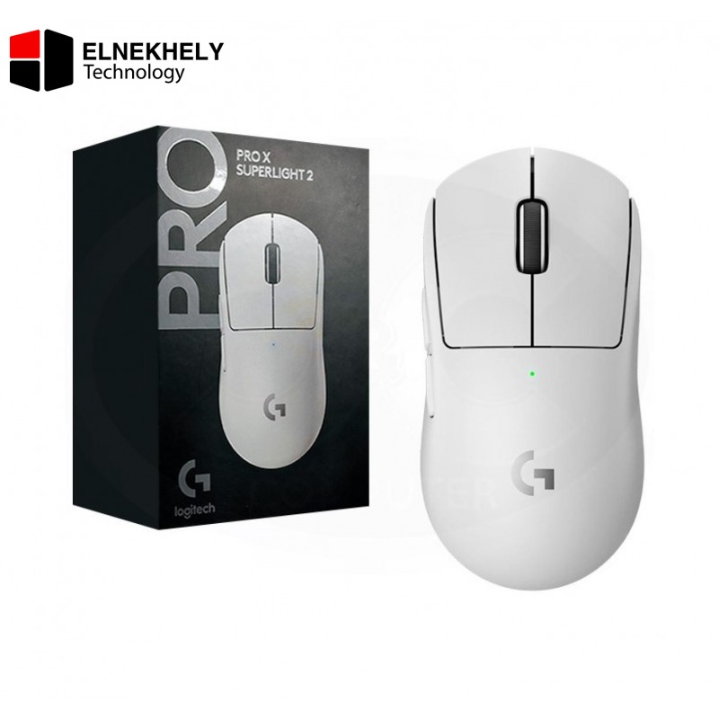 Logitech PRO X SUPERLIGHT 2 LIGHTSPEED Wireless Gaming Mouse – Ultra Lightweight 60g, HERO 2 Sensor, Hybrid Switches, White