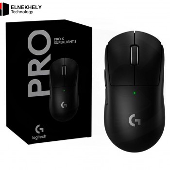 PRO X SUPERLIGHT 2 Wireless Gaming Mouse – LIGHTSPEED, Ultra-Lightweight 60g, 8K Polling, HERO 2 44K DPI Sensor, LIGHTFORCE Hybrid Switches, 95H Battery, 5 Programmable Buttons – Black, PC/Mac