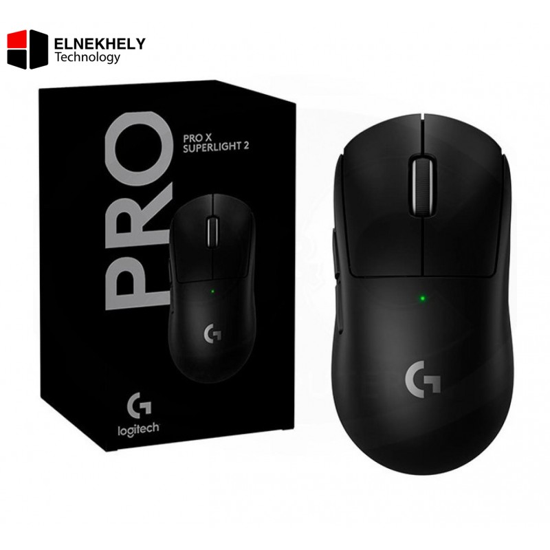PRO X SUPERLIGHT 2 Wireless Gaming Mouse – LIGHTSPEED, Ultra-Lightweight 60g, 8K Polling, HERO 2 44K DPI Sensor, LIGHTFORCE Hybrid Switches, 95H Battery, 5 Programmable Buttons – Black, PC/Mac