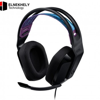 Logitech G335 Wired Gaming Headset – Lightweight Over-Ear Headphones with Mic, 3.5mm Audio Jack, Memory Foam Comfort, Compatible with PC, PS5, Xbox & Nintendo Switch – Black