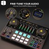 MAONO Maonocaster AME2A All-In-One Podcast Equipment Audio Interface Bundle with XLR Condenser Microphone MAONO Maonocaster AME2A All-In-One Podcast Equipment Audio Interface Bundle with XLR Condenser Microphone