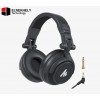 MAONO AU-MH601 Closed-back headphones with 50mm drivers adjustable headband and 3.0m coil cable for immersive sound and comfort